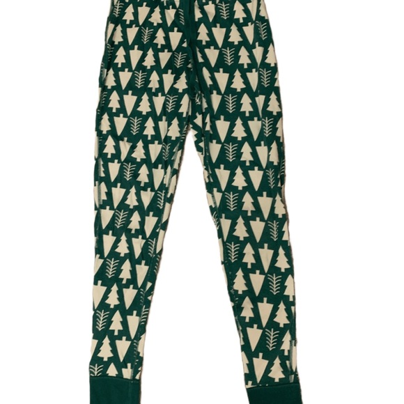 Hanna Andersson Pajama Pants Womens Small Christmas Winter Green Joggers Bottoms - Picture 4 of 4